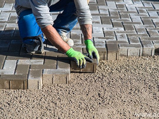 УКЛАДКА ТРОТУАРНОЙ ПЛИТКИ, БРУСЧАТКИ